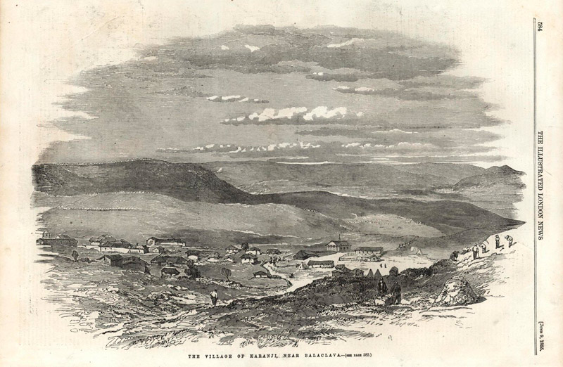 Карань. Иллюстрация из английской газеты 1855 года