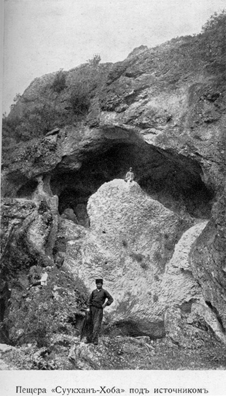 Пещера Су-Уч-Хан-Коба. Из книги Рухлова 