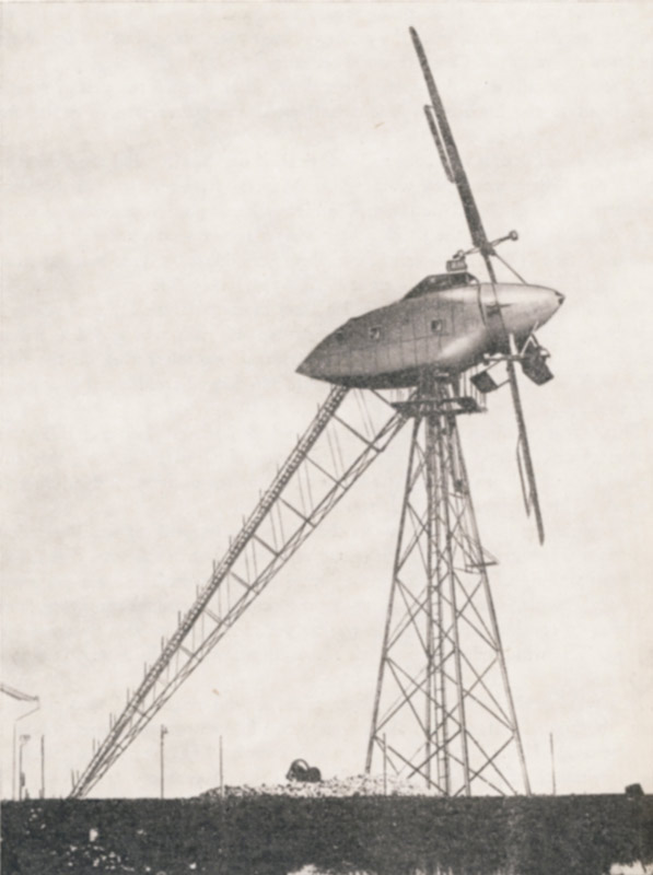 Ветряк ЦАГИ. Фотография из американского журнала 1933 года