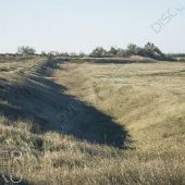 Ров и вал укрепления возле Чонгарс - Ров и вал укрепления возле Чонгарского моста. Возведено в годы Крымской (Восточной) войны. dsc_7835