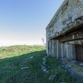 Амбразура ДОТ на валу у Чонгарског - Амбразура артилеерийского ДОТ на валу у Чонгарского моста.  dsc_7931